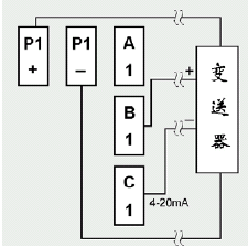 SWP-TSR200中長(zhǎng)圖彩色無紙記錄儀四線制變送器接線