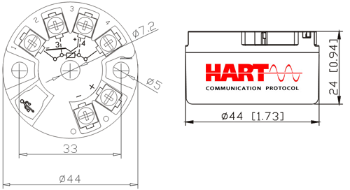 HART智能溫度變送器 HART智能溫度變送器
