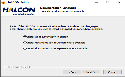 選擇Halcon開發語言 選擇Halcon開發語言