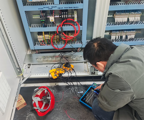 實測電動機的沖擊電流 實測電動機的沖擊電流